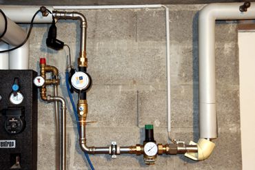 SoluCalc-L�man - Adoucisseur d'eau au co2 - Exemple d'installation